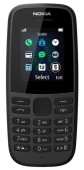 Telefon mobil Nokia 105 (2019), Dual Sim (Negru)