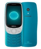 Telefon Mobil Nokia 3210 4G 2024, Ecran TFT 2.4inch, Dual SIM, 4G (Albastru)