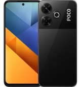 Telefon Mobil Poco M6 4G, Procesor Mediatek Helio G91 Ultra, IPS LCD Capacitive touchscreen 6.79inch, 6GB RAM, 128GB Flash, Camera Duala 108 + 2 MP, 4G, Wi-Fi, Dual SIM, Android (Negru)