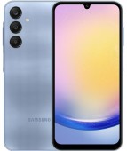 Telefon mobil Samsung Galaxy A25, Procesor Exynos 1280 Octa-Core, Super AMOLED Capacitiv touchscreen 6.5inch, 6GB RAM, 128GB Flash, Camera Tripla 50+8+2MP, 5G, Wi-Fi, Dual SIM, Android (Albastru/Non-Eu)