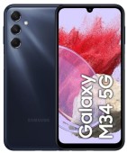 Telefon Mobil Samsung Galaxy M34 5G, Procesor Exynos 1280, Super AMOLED touchscreen 6.5inch, 6GB RAM, 128GB Flash, Camera Tripla 50+8+2MP, Wi-Fi, 5G, Dual Sim, Android (Albastru)