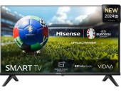 Televizor LED Hisense 80 cm (32inch) 32A4N, HD Ready, Smart TV, WiFi