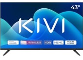 Televizor LED Kivi 109 cm (43inch) 43U730QB, Ultra HD 4K, Smart TV, WiFi