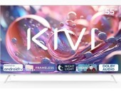 Televizor LED KIVI 139 cm (55inch) 55U760QW, Ultra HD 4K, Smart TV, WiFi