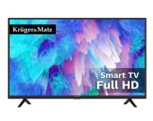 Televizor LED Kruger&Matz 101 cm (40inch) KM0240FHD-S6, Full HD, Smart TV, WiFi, CI+