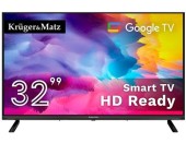 Televizor LED Kruger&Matz 80 cm (32inch) KM0232-SA, HD Ready, Smart TV, WiFi, CI+