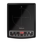 TESLA Plita portabila cu inductie Tesla IC200B, 1500W, 25 x 25 cm, 6 niveluri putere, Negru