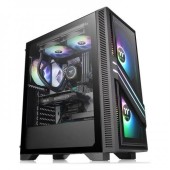 Thermaltake Carcasa Thermaltake Versa T35 Tempered Glass RGB, Fara sursa