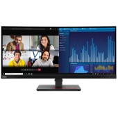 ThinkVision P34w-20 34 inch UWQHD IPS 4 ms Webcam USB-C 60 Hz