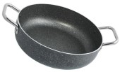 Tigaie cu doua manere Studio Casa Pepita Granit GPMPH3051, 30 cm (Negru)