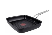 Tigaie grill Tefal Jamie Oliver E2464155, 23 x 27 cm (Negru)