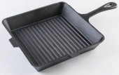 Tigaie grill Vanora VN-FM-CR001, 25 x 4.7 cm (Negru)