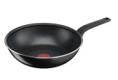 Tigaie Wok Tefal Simply Clean B5671953, 28 cm (Negru)