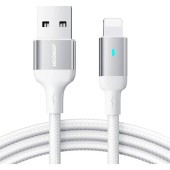 to USB-A / Lightning / 2.4A / 1.2m S-UL012A10 (Alb)