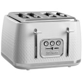 Toaster Morphy Richards Verve alb cu 4 felii