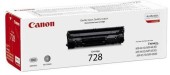 Toner Canon 728, acoperire 2100 pagini (Negru)