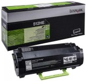 Toner Lexmark 51F2H0E, acoperire aprox. 5000 pagini (Negru) 