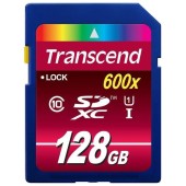 Transcend card memorie SDXC 128GB, Class10 UHS-I, 600x ULTIMATE