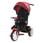 Tricicleta JAGUAR EVA Wheels,Lorelli, Red & Black