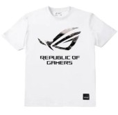 Tricou ASUS CT2005 ROG Light Spot L (Alb)