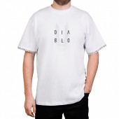 Tricou barbati alb marimea S Tricou brbai alb mrimea S