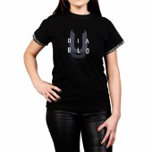 Tricou dama negru marimea XL Tricou dam negru mrimea XL