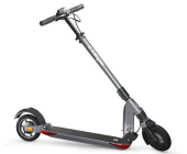 Trotineta electrica E-TWOW S2 GT SL, Viteza maxima 25 Km/h, Autonomie 40 Km, Putere motor 500W, Bluetooth, roti 8inch (Gri)