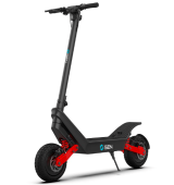 Trotineta electrica pliabila iSEN X10 Negru, roti 11inch, 2x 600W, autonomie maxima 80km, viteza pana la 40km/h, baterie detasabila 48V 18.2A (Negru)