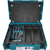 Trusa Biti Makita B-49725, 96 piese, biti, burghie (Albastru)