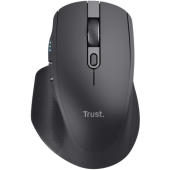 Trust Mouse Optic Trust Ozaa+, 3200 dpi, Multi-Device, Wireless, Bluetooth, Negru