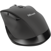 Trust Mouse Wireless Trust Fyda, reincarcabil, USB (Negru)