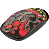 Trust Mouse Wireless TRUST Sketch Silent Click, USB, 1600 DPI (Rosu)