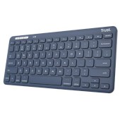 Trust Tastatura Wireless Trust Lyra Compact, Albastru