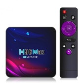 TV Box H96 Max V11 Smart Media Player, 4K, RAM 4GB DDR3, ROM 32GB, Android 11, RK3318 Quad Core, WiFi dual band, Slot Card