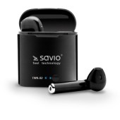 TWS-02 Wireless Bluetooth Earphones, Black