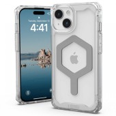 UAG Husa Plyo MagSafe Series iPhone 15 Ice Silver