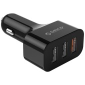 UCH-Q3 PRO, 3x USB, 35W, Black