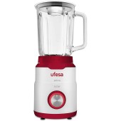 Ufesa Blender de masa Ufesa BS4790 Activa, 600W, 1.5L, 3 viteze+impuls, alb/rosu