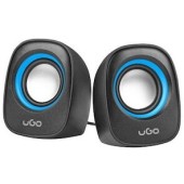 UGo Boxe 2.0 Tamu S100, UGO, Alimentare USB, 72 x 72 x 86 mm, Albastru/Negru