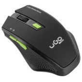 UGo Mouse uGo My-04, Wireless, 1800 dpi, USB, Negru