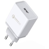 Ugreen Incarcator priza Ugreen CD122, Quick Charge 3.0, 18 W, Policarbonat/ABS, Alb