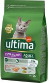 ULTIMA Hrană uscată pentru  pisici Sterilizate, cu Somon 1,5kg