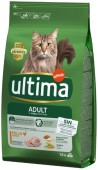 ULTIMA Hrană uscată pentru pisici, cu Pui şi Orez 1,5kg