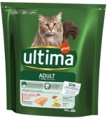ULTIMA Hrană uscată pentru pisici, cu Somon 750g