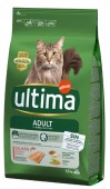 ULTIMA Hrană uscată pentru pisici, cu Somon şi Orez 1,5kg