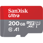 Ultra Android microSDXC 200GB UHS-I Clasa 10 100 MB/s + Adaptor SD