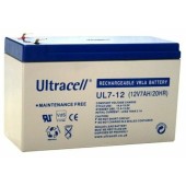 ULTRACELL Acumulator ULTRACELL VRLA 12V 7Ah