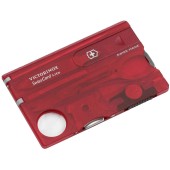 Unelte Victorinox SWISSCARD LITE red transparent 0.7300.T