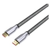 Unitek Cablu LUX HDMI v.2.0 M/M 2,0m, aur, împletitură de cablu, Y-C138RGY