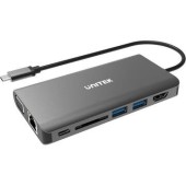 UNITEK Hub USB UNITEK 8 porturi Grey